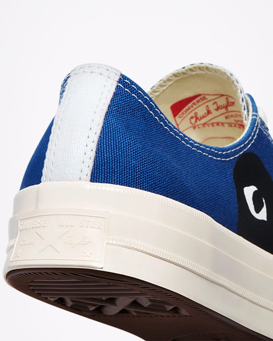 Tenisky Nizke Converse x Comme des Garçons PLAY Chuck 70 Damske Modre Čierne | SK WA5GH6